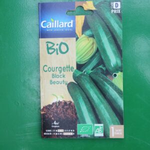 graines Courgette black beauty bio caillard 1