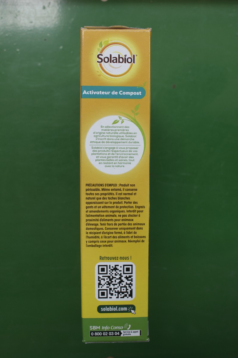 Activateur de Compost 900 g  Engrais biologique et Nutrition
