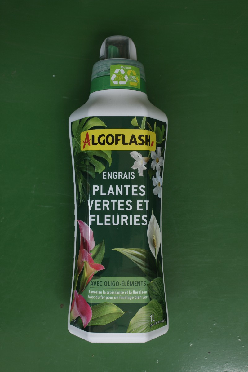 Engrais Plantes Vertes et Fleuries Algoflash 1L - Jardi Pradel - Jardinerie  et fleuriste à Bagnères-de-Luchon