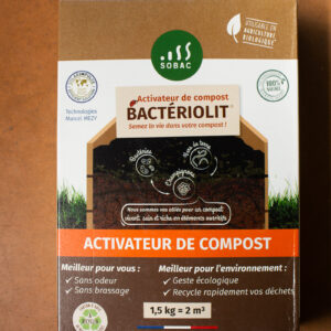 Activateur de compost naturel BACTERIOLIT - Sobac Jardin