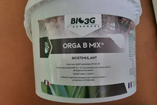 Engrais Orga B Mix 5kg - Bio3G (4) - Produits - Jardi Pradel - Jardinerie et fleuriste à Bagnères-de-Luchon (31)