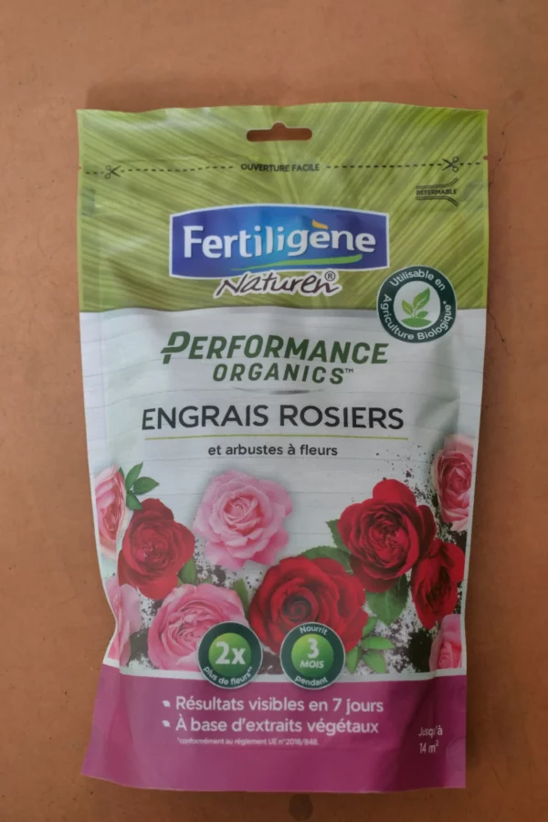 Engrais rosiers arbustes à fleurs Performance organics 700g - Fertiligène Naturen (4) - Produits - Jardi Pradel - Jardinerie et fleuriste à Bagnères-de-Luchon (31)