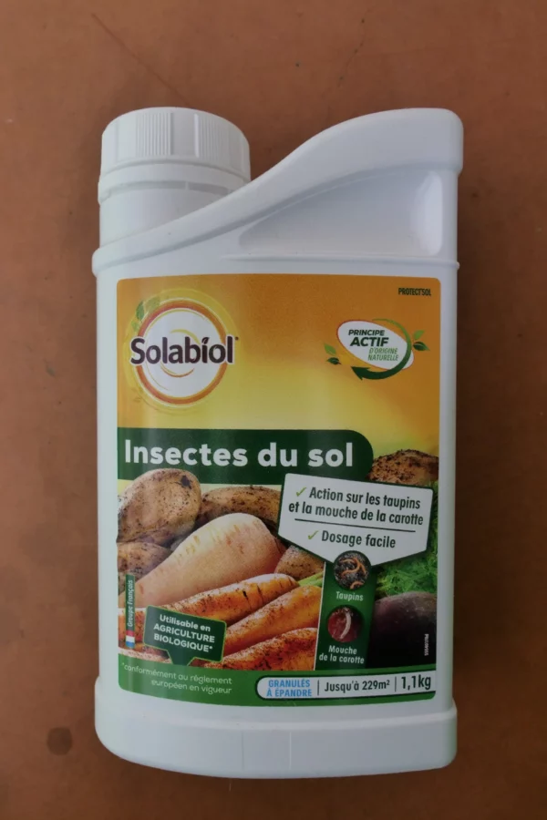 Insectes du sol 1,1kg - Solabiol (3) - Produits - Jardi Pradel - Jardinerie et fleuriste à Bagnères-de-Luchon (31)