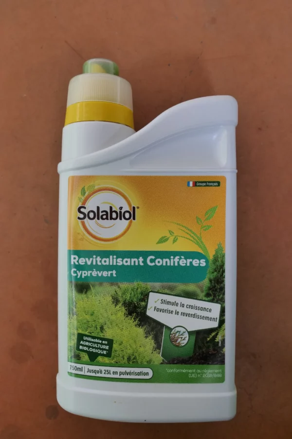 Revitalisant Conifères cyprèvert 750ml - Solabiol (3) - Produits - Jardi Pradel - Jardinerie et fleuriste à Bagnères-de-Luchon (31)