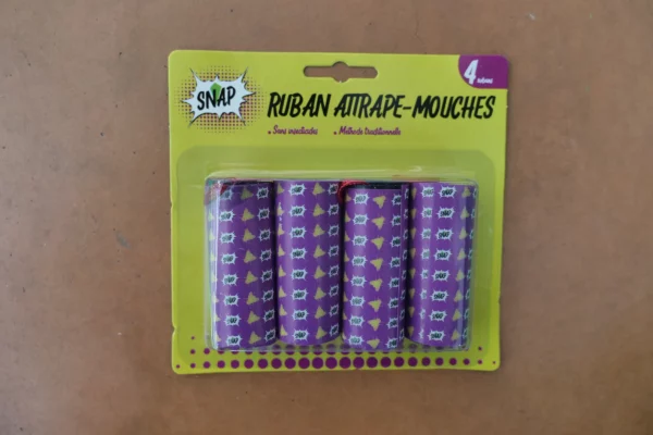 Ruban attrape mouches x4 - Snap (3) - Produits - Jardi Pradel - Jardinerie et fleuriste à Bagnères-de-Luchon (31)